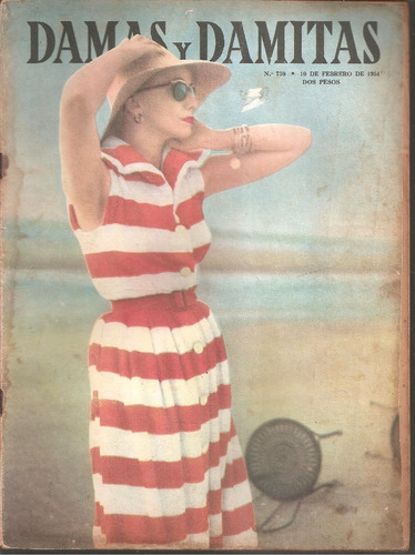 Revista Damas Y Damitas Nº 759 Febrero 1954