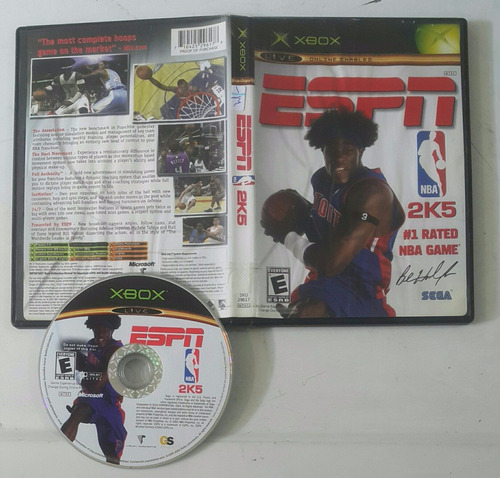Espn Nba 2k5 Basketball / Xbox Clasico