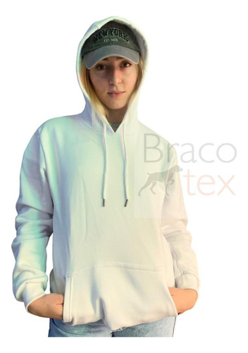 Imagen 2 de 6 de Buzo Canguro Unisex ( Calidad Premium) Frisado Del Xs Al Xxl