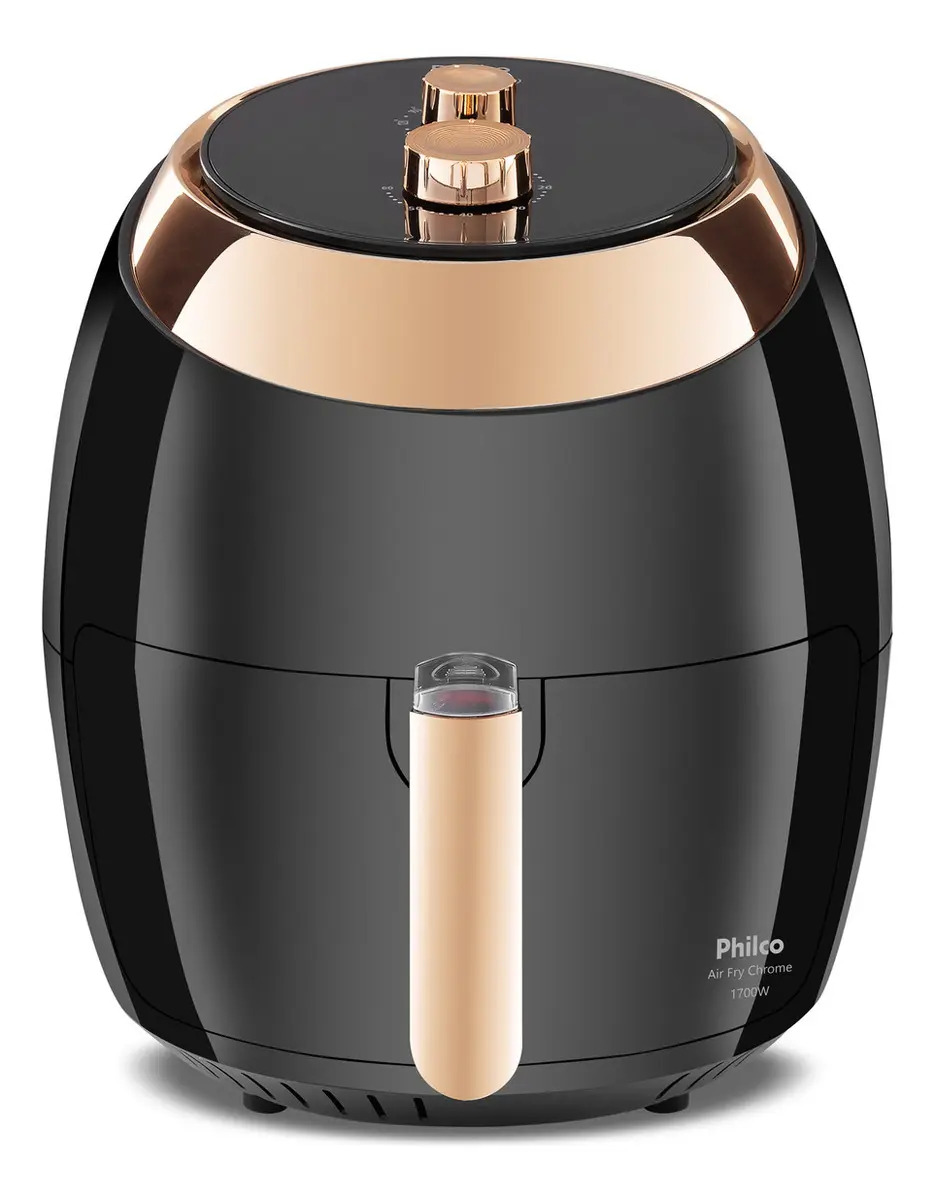 Fritadeira Air Fryer Chrome 6.5L PFR02PC 127v Philco
