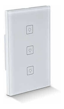 Interruptor Inteligente 3 Apagadores Blanco Advanced Home