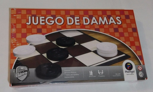 Juego De Mesa Damas Plastigal 201