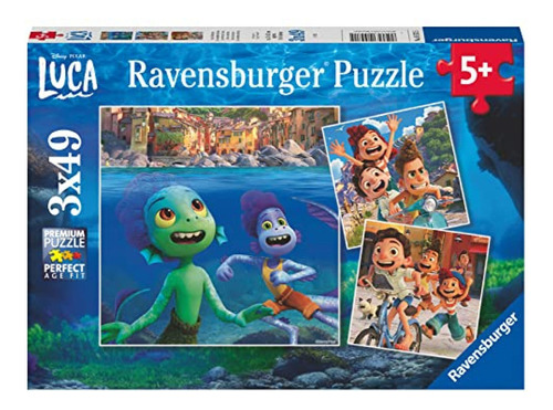 Ravensburger Disney-pixar: Luca Juego De Rompecabezas De 3 X