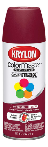 Pintura Decorador Krylon Saten Borgoña