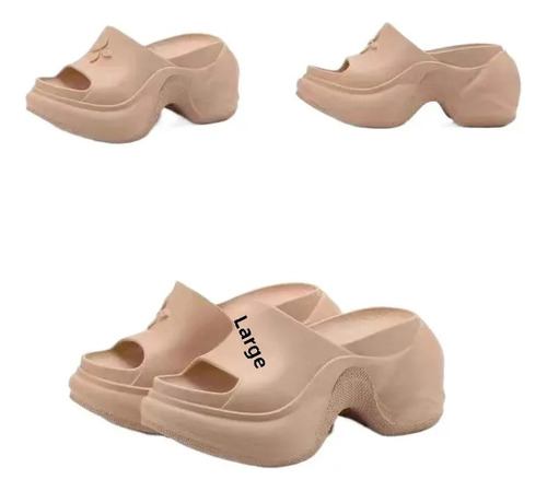 Sandalias De Playa Con Suela De Eva Para Mujer Con Punta Div