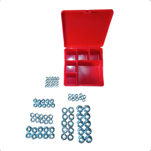 Porcas Sextavada E Flangeada M5 8mm/m6 10mm/m8 13mm/m10 17mm