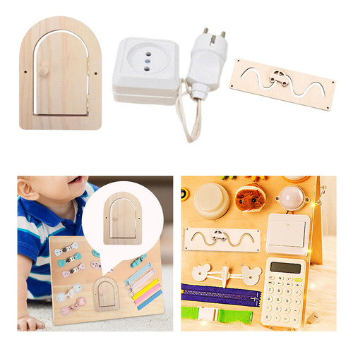 3x Busy Board, Acessórios Diy, Material, Atividade De