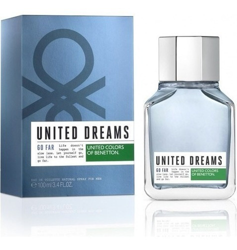 Perfume Benetton United Dreams Go Far 100 Ml Original 