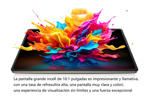Tablet Pad 6 Pro De 10.1 Pulgadas, 8000 Mah, Batería Dual Si