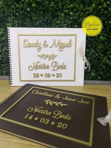 Álbum De Firmas Y Caja De Sobres Personalizada Boda Wedding