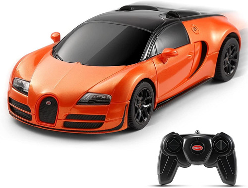 X Rastar Bugatti Toy Car 1:24 Control Remoto Bugatti Ve...