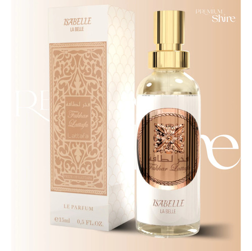 Perfume Fakhar Isabelle La Belle 15ml Floral Oriental Com Alta Fixação
