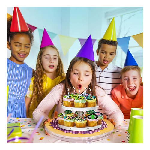 30 Adornos Comestibles Para Cupcakes Con Tematica De Ben 10 | Envío gratis