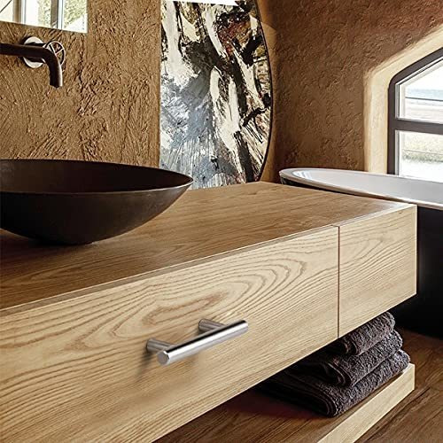 Tiradores De Mueble 100mm (64mm E/agujeros) Niquel X 10u