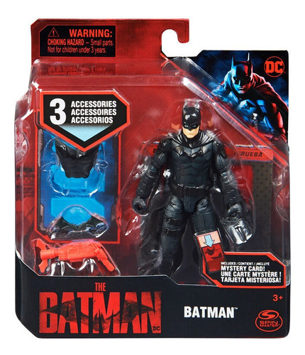 Figura Dc Batman Pelicula 10 Cm Y Accesorios Shp Tunishop