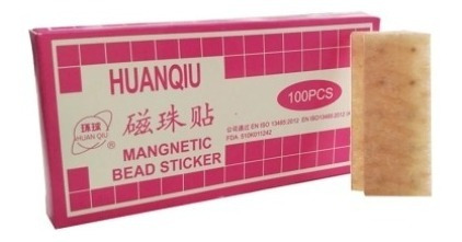 Imagen 2 de 9 de 100 Pegatinas Bolitas Magnéticas 800 Gauss Huanqiu