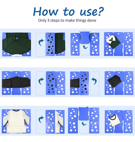 Tabla Para Doblar Camisas