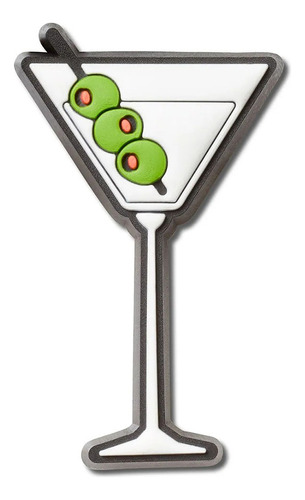 Crocs Jibbitz Martini Glass Blanco