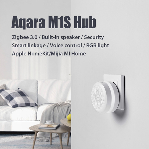 Luz M1s Hub Aqara Zigbee Puerta De Entrada Con Rgb Led Noche