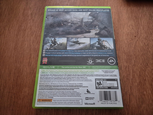 Battlefield 3 Xbox 360 (Reacondicionado)