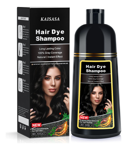 Wa Shampoo Natural Gengibre Para Cobertura De Tintura De