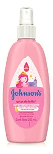 Johnson's Spray Desenredante Gotas De Brillo 200 Ml