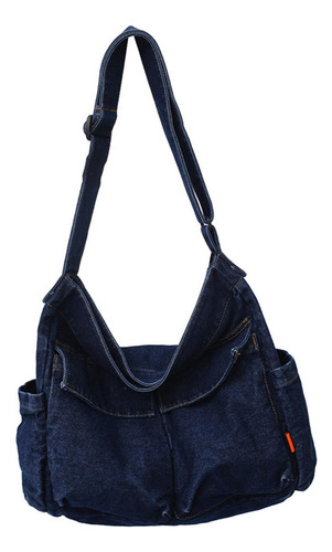 Bolso Multifunción Para Hombre Y Mujer, Bolso Azul Oscuro