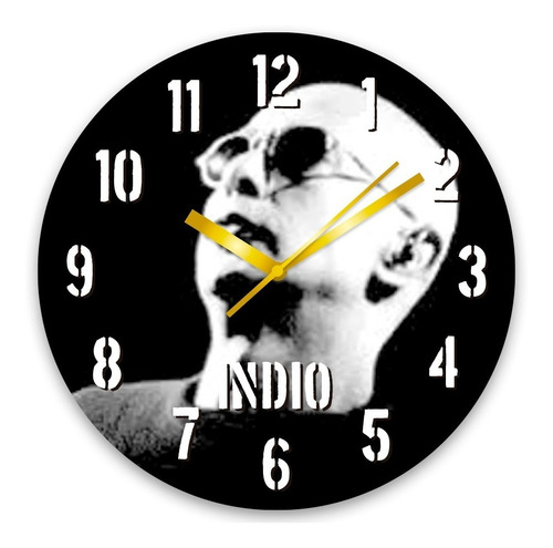 Indio Solari Reloj De Pared