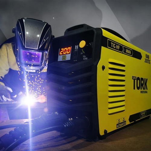 Imagem 7 de 7 de Máquina De Solda Inversora Kab 200a Tig Hf Mma Bivolt Tork
