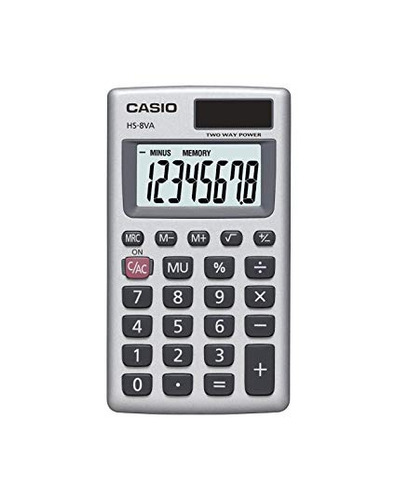 Función De La Calculadora Casio Inc. Hs8va Estándar