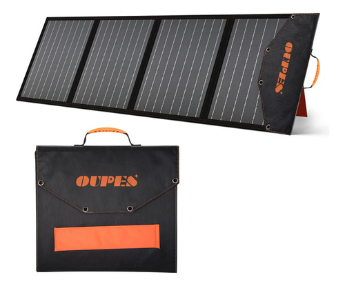 Panel Solar Portatil Para Generador Oupe Cargador Plegable