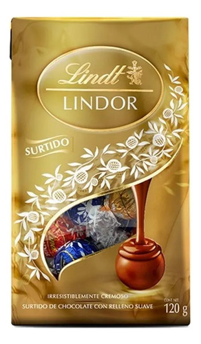 Lindt Lindor Trufas De Chocolate Surtido Bolsa 144g