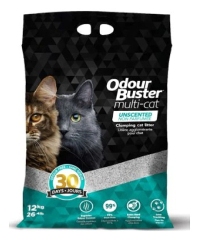 Arena Odour Buster Multi-cat Litter 12 Kg