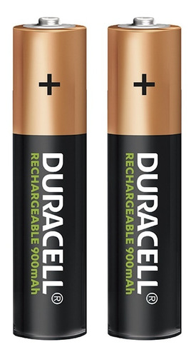 Pilas Duracell Recargables Aaa 900mah Blister X2 Uni.