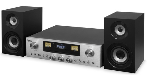 Imagem 1 de 8 de Receiver Concert One Raveo Phono Aux Fm Cd Mp3 Usb Bluetooth