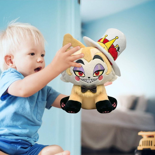 Gpp Hazb-in Hotel Plushies Toys,gato Maldito Para Regalo