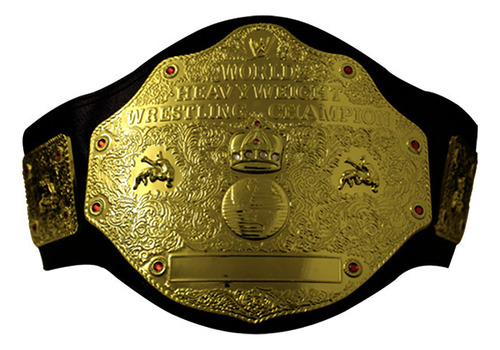Cinturón Portátil Bañado En Oro De La Wwe Championship Belt