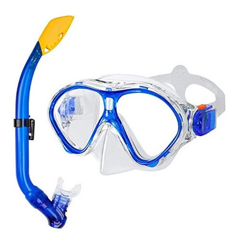 Gintenco Kids Snorkel Set, Dry Top Snorkel Mask Antifugas Pa