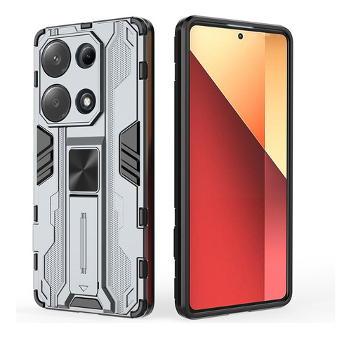 For Xiaomi Redmi Note 13 Pro 4g Kickstand Hard Armor Case