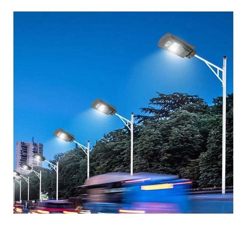 Imagen 2 de 10 de Reflector Solar 60w Recargable Autonomo + Panel + Control