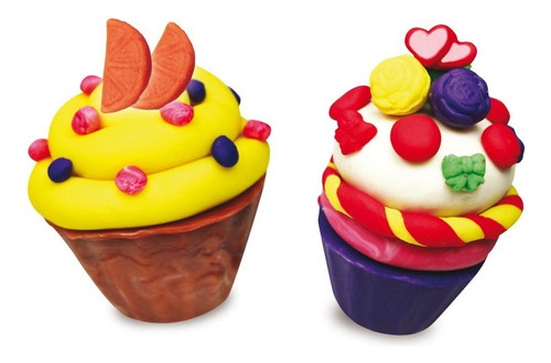 Juego De Masas Cupcakes Con Accesorios El Duende Azul Full Color Agua