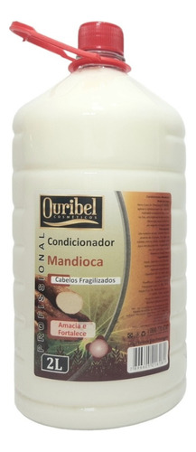  Condicionador Salão De Beleza Ouribel 2litros De Mandioca