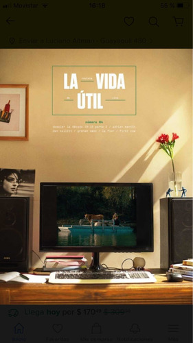 Imagen 1 de 1 de La Vida Util 4 Revista Cine - Lu Reads