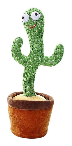 Imagen 3 de 10 de Cactus Peluche Bailarin Canta Graba Educativo Recargable