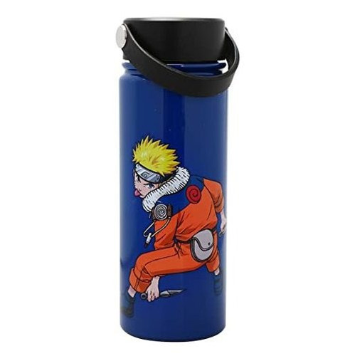 Botella De Agua De Acero Inoxidable Naruto Uzumaki De 17 Onz