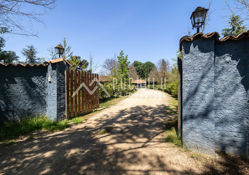 Limache, Espectacular Casa Familiar En Terreno De 6500mt