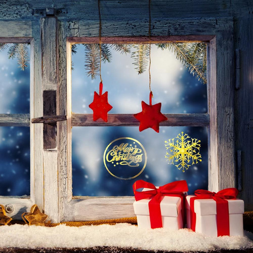 500pcs Pegatinas Navideñas Papel Circular Autoadhesivo Pvc Como Se Muestra