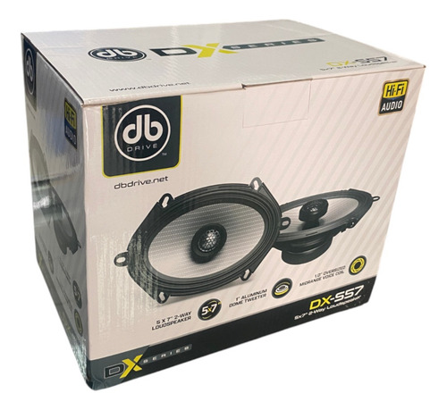 Bocinas 5x7 PLG Db Drive Dx-s57 240w 2 Vías Dx Series