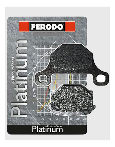 Pastilla De Freno Ferodo Zx600 Gsx500 Ex250 Gpz400 Y Otras