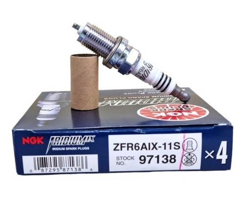 Bujías Ngk Iridio Honda Fit 1.5lt 2006-2014 Zfr6aix-11s 4pz 